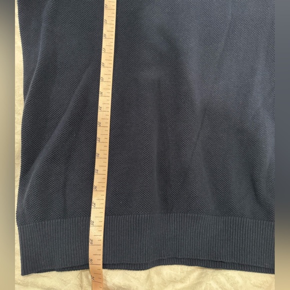 Classic Penguin Sweater Blue Crew Neck Musingwear 100% Cotton giftable - Picture 3 of 6